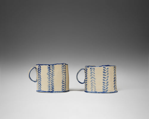 The Lovebirds Mugs, Wedding Gift Commission