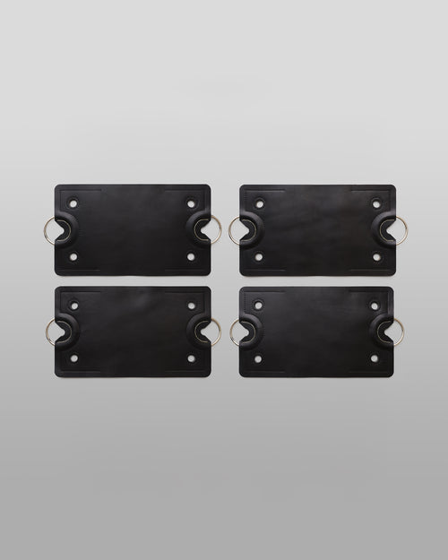 The Leather Placemat - Black Bridle Leather