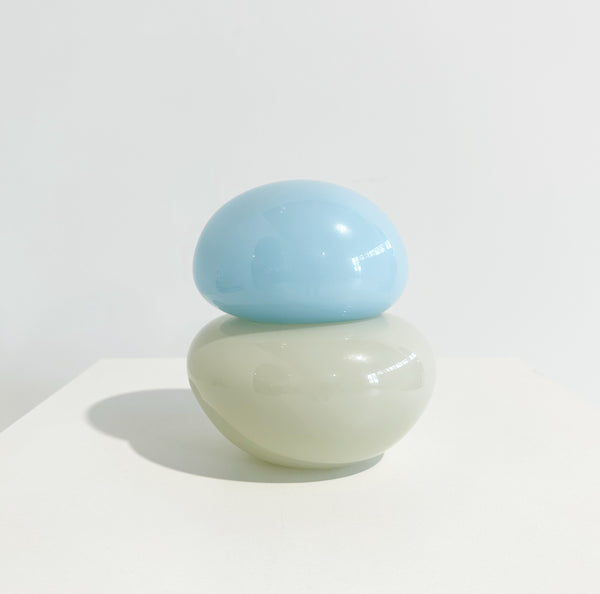 Bonbonniere Vase - Blue Jelly & Coconut