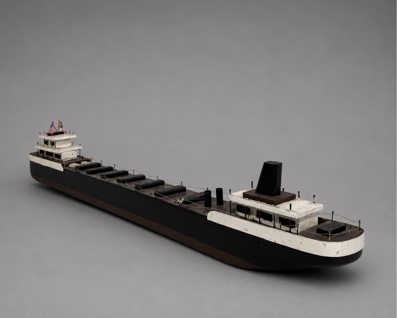Vintage 6 Foot Ship Model