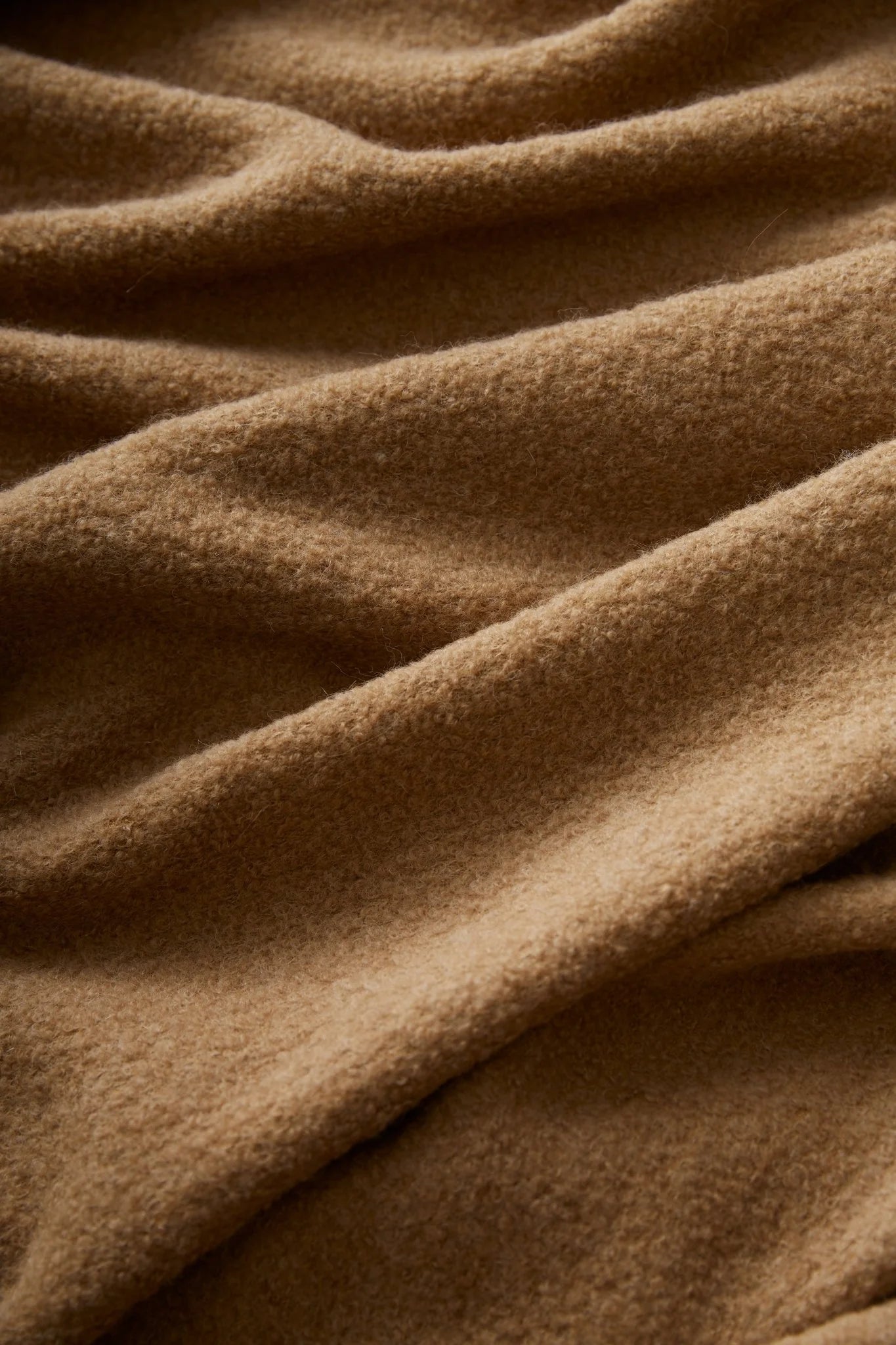 The Bouclé Bedcover, Camel