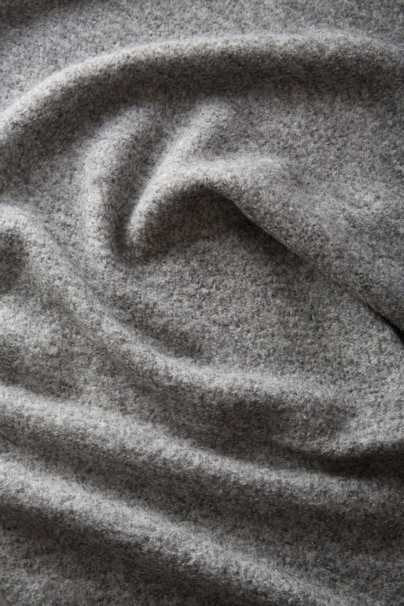 The Bouclé Bedcover, Chrome