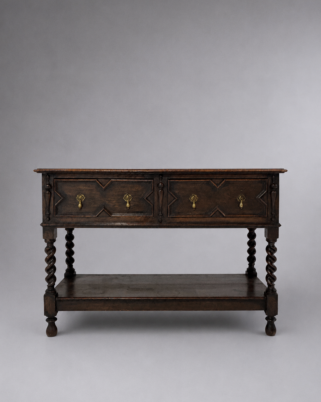 ON HOLD An Early 20th C. Oak William and Mary Style Server