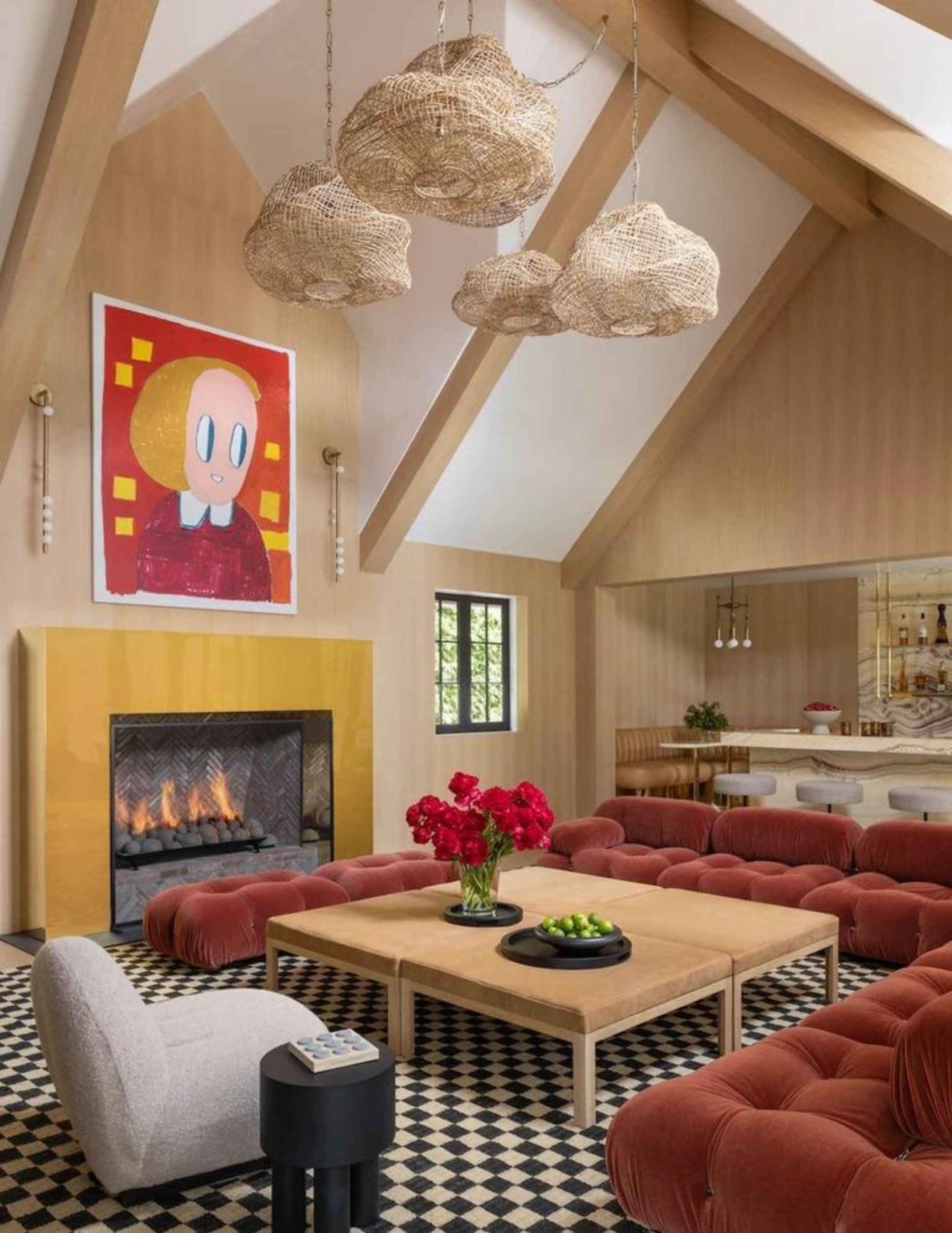 <p>Rooms We Love | A custom 16 x 18 foot Checkerboard Rug in this beautiful Pacific Palisades home.  <a href="https://luxesource.com/whimsical-design-traditional-tudor-giannetti-home-los-angeles/" title="https://luxesource.com/whimsical-design-traditional-tudor-giannetti-home-los-angeles/">Read the Article</a>. Interior design by <a href="https://www.instagram.com/velvetandlinen/">@velvetandlinen</a>. As seen in <a href="https://www.instagram.com/luxemagazine/">@luxemagazine</a> ♥️ Photo by <a href="https://www.instagram.com/lisaromerein/">@lisaromerein</a></p>