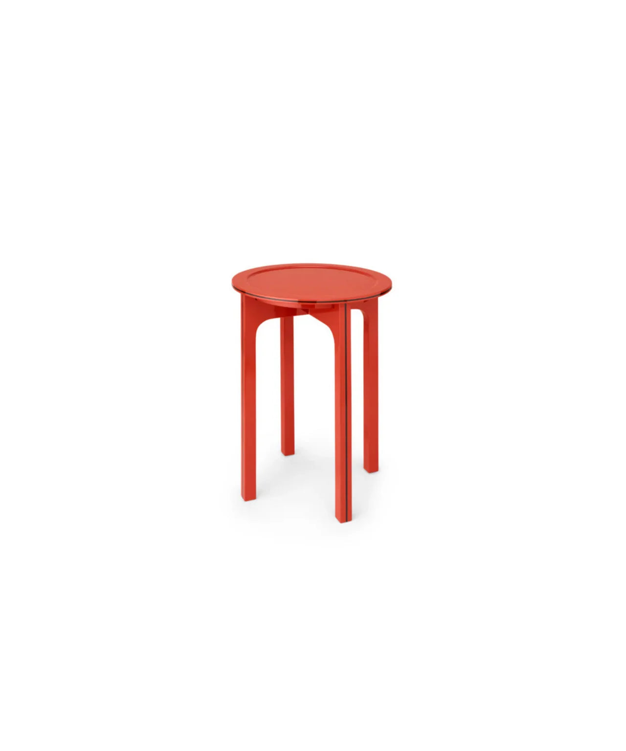 Martini Table | Blood Orange/Chocolate Brown