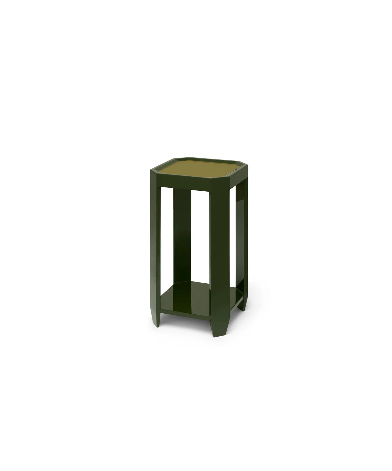 Felix Drink Table | Light Olive/Dark Olive