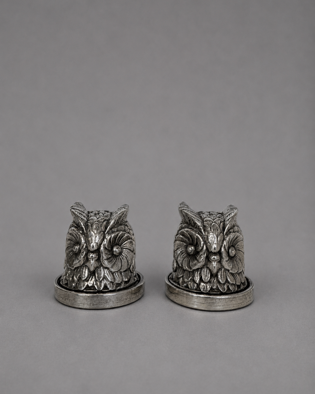 Vintage Owl Salt and Pepper Shakers