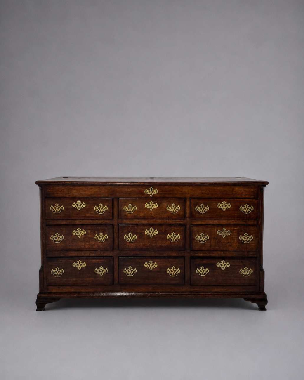 An 18th C. English Oak Blanket Chest