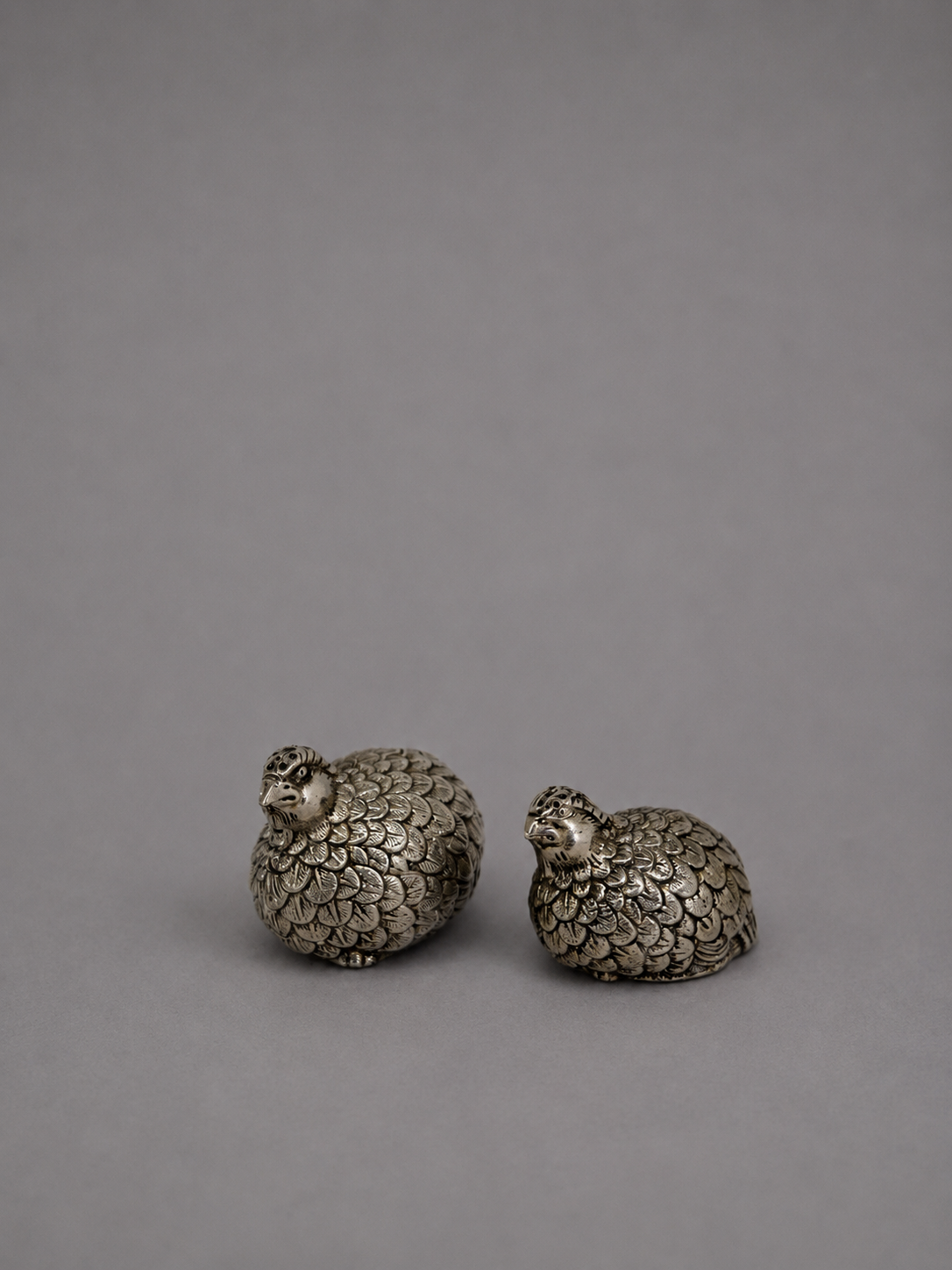 Vintage Gucci Quail Salt and Pepper Shakers