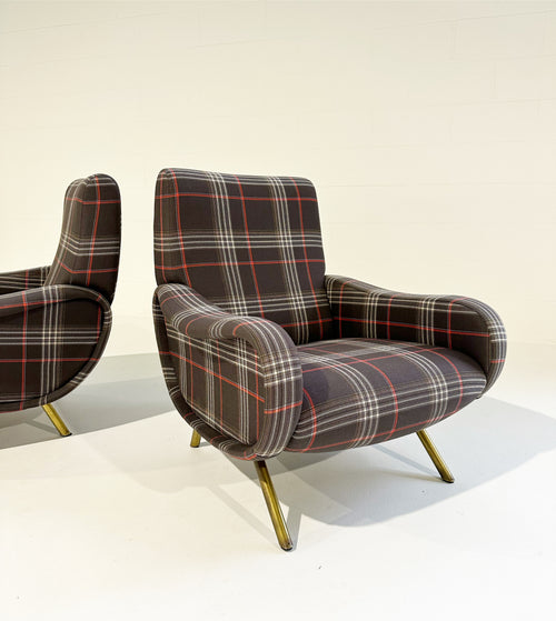 Lady Lounge Chairs, Pair