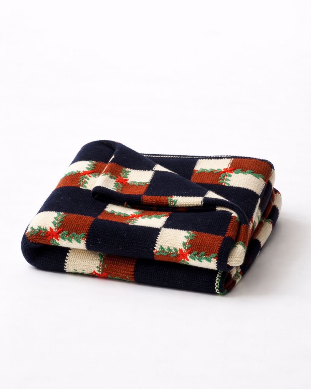 The Basket Patchwork Cashmere Blanket