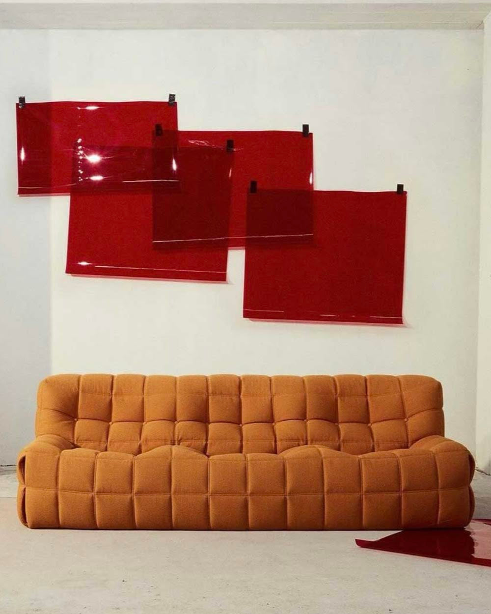 Kashima Sofa in Kvadrat Vidar, Mustard