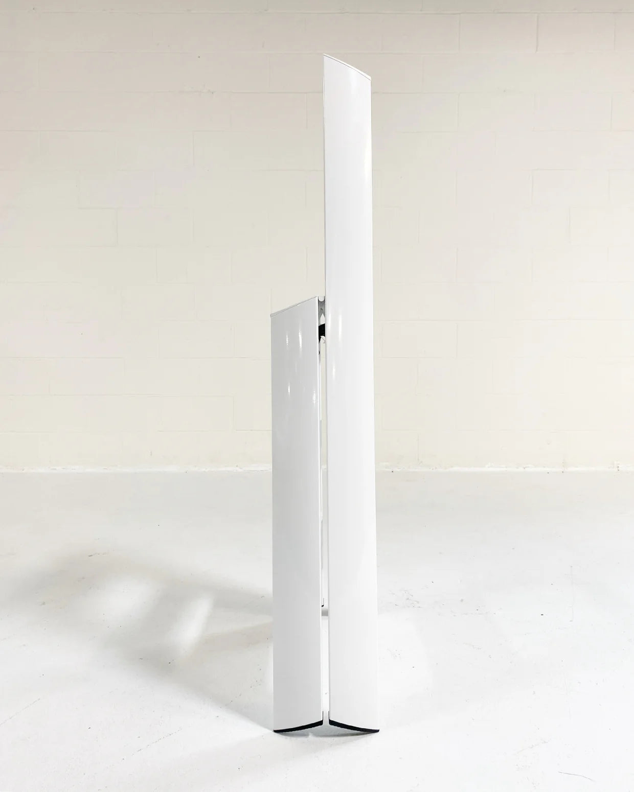 Lucano Wide 3-Step Ladder, White