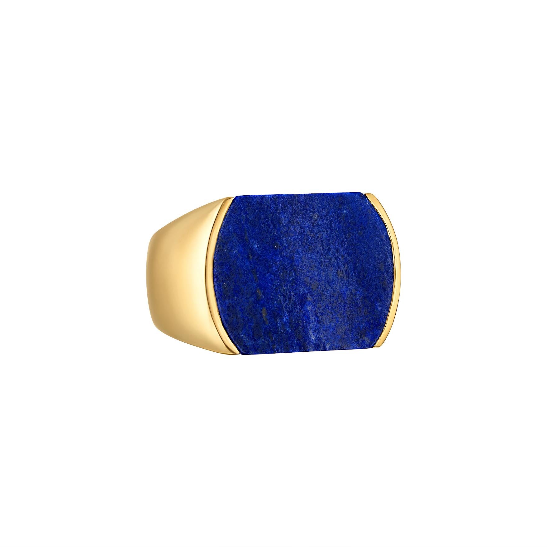 Lapis Signet Ring