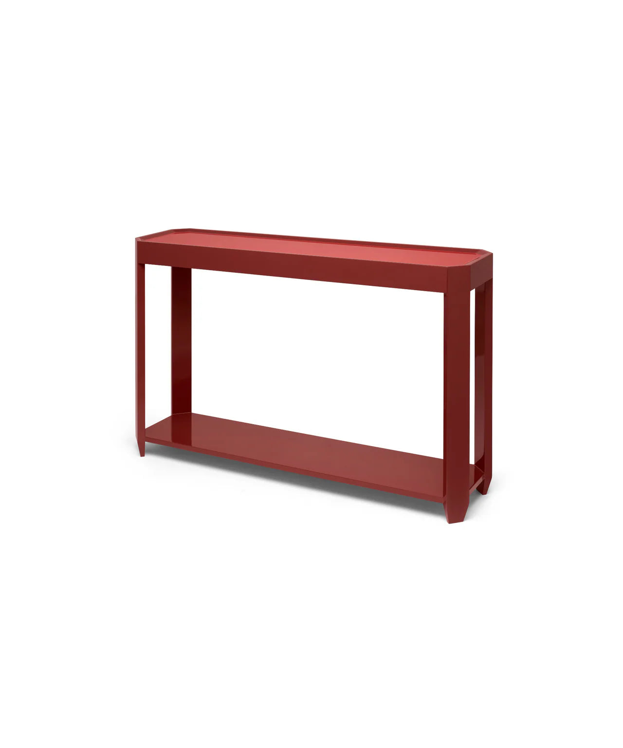 Felix Console | Cinnabar/Cabernet Red
