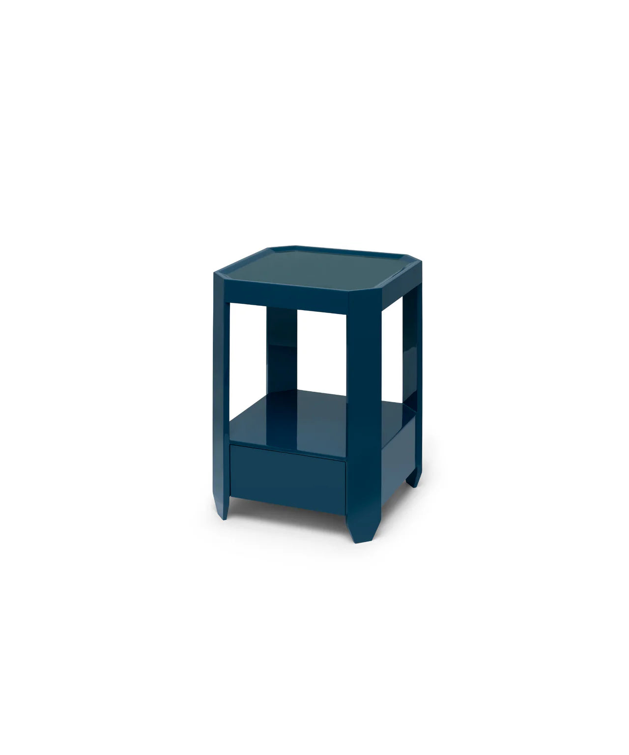 Felix Bedside Table | Marine/Midnight Blue