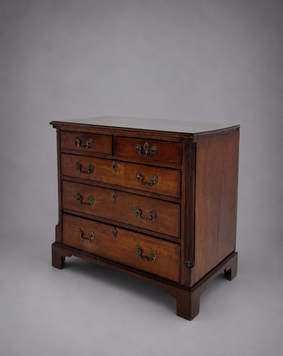 c. 1870 Georgian Period Mahogany Chest