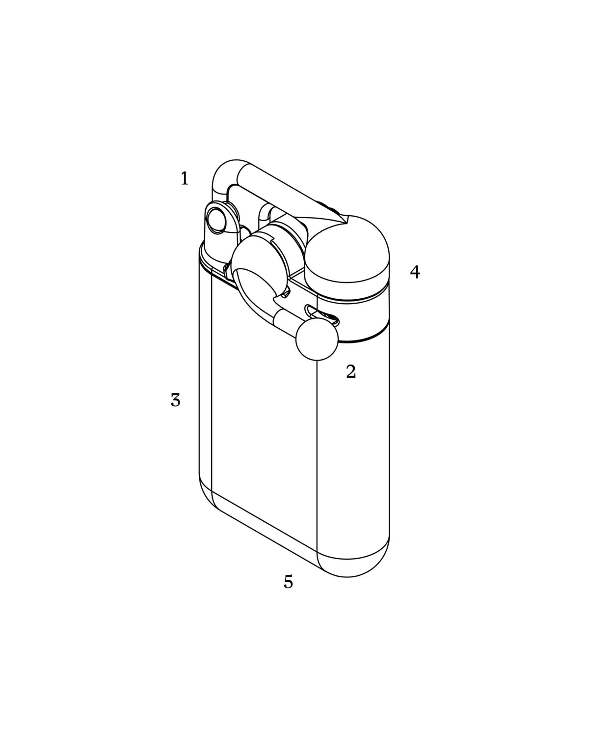 Swingtop Lighter