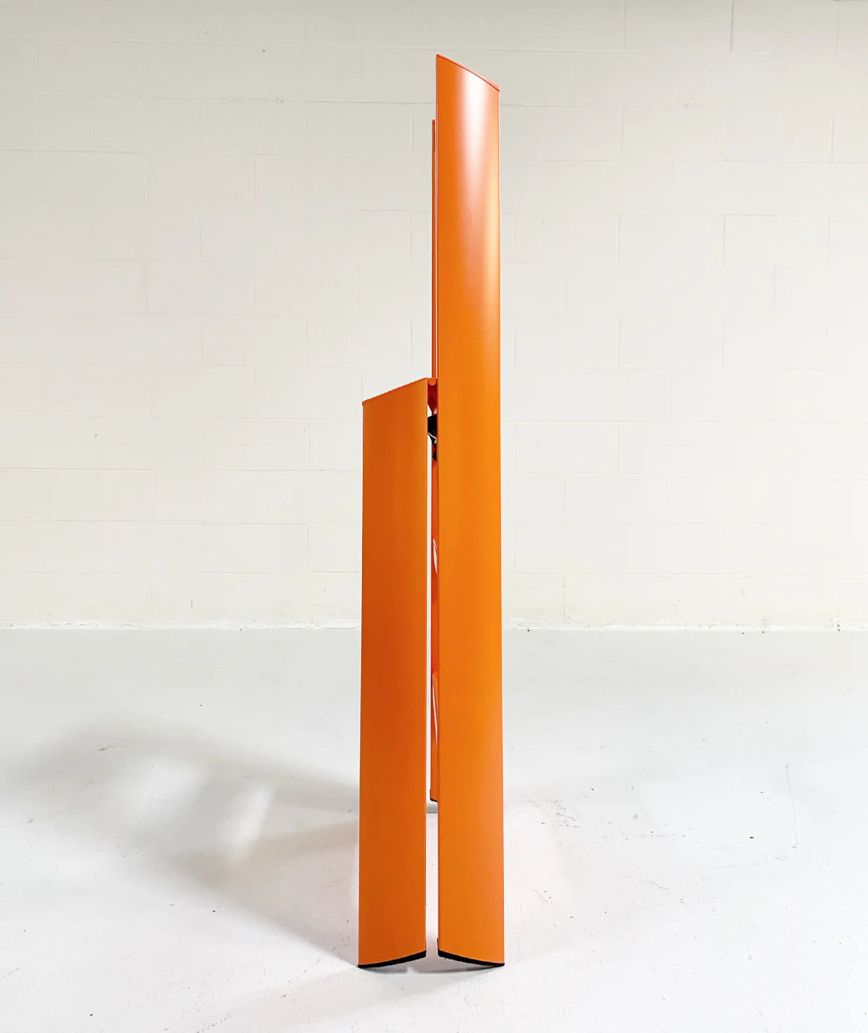 Lucano Wide 3-Step Ladder, Orange