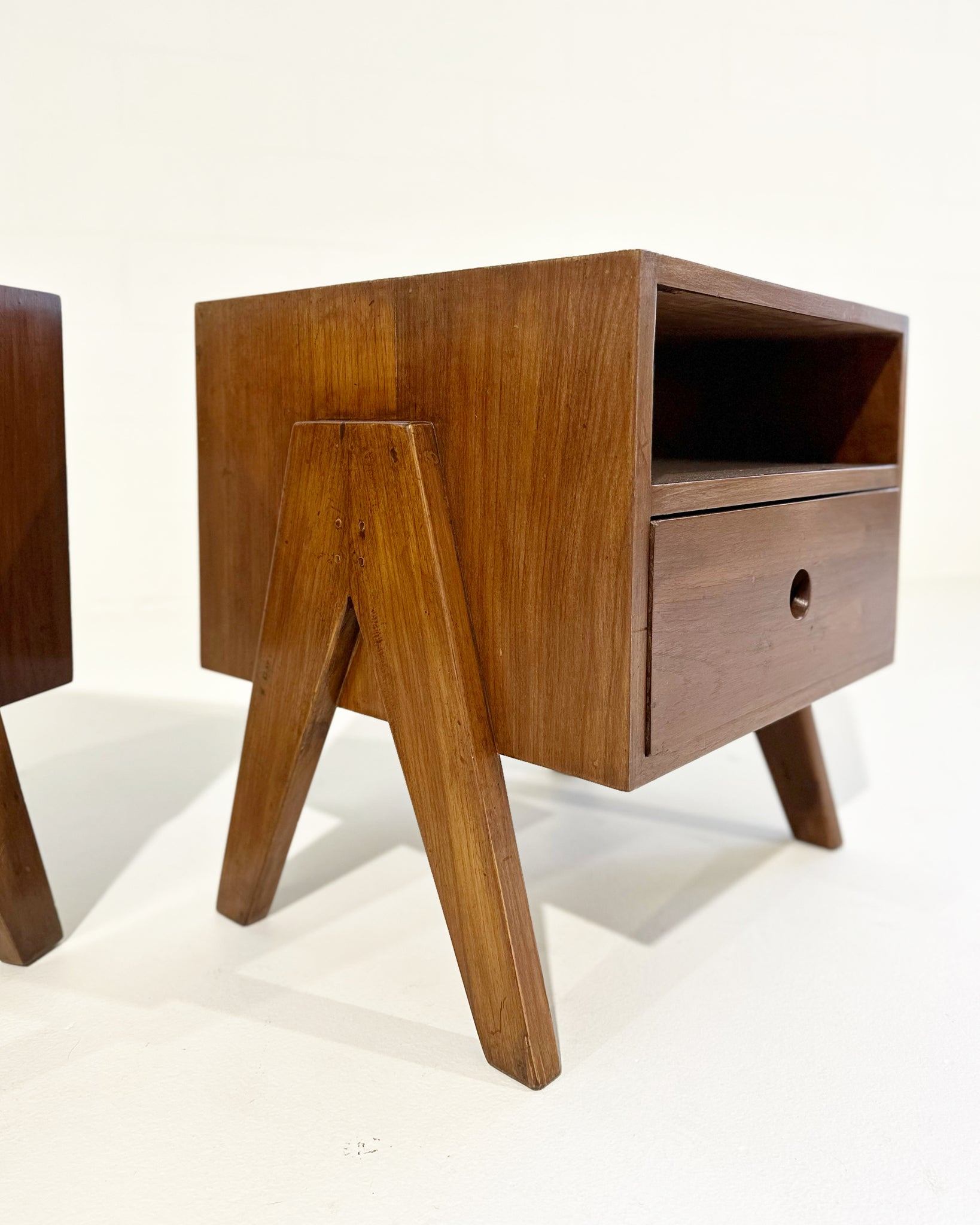 Nightstands from Chandigarh, pair