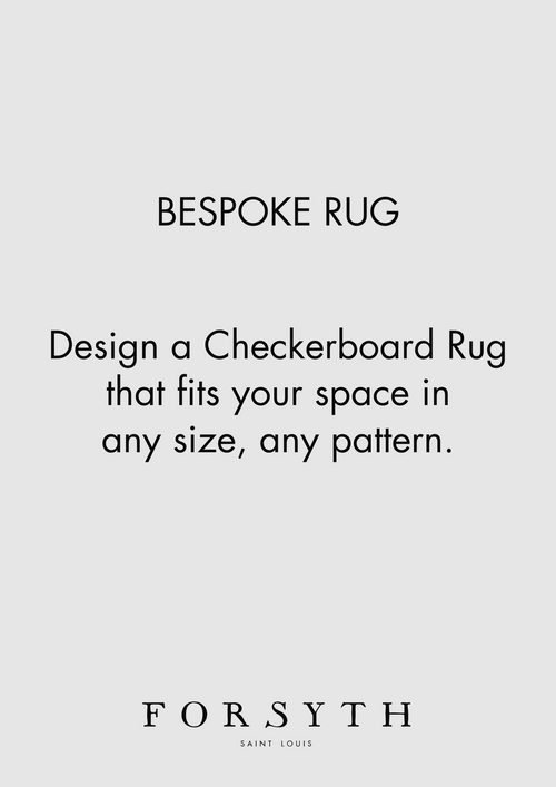 Bespoke Checkerboard Rug