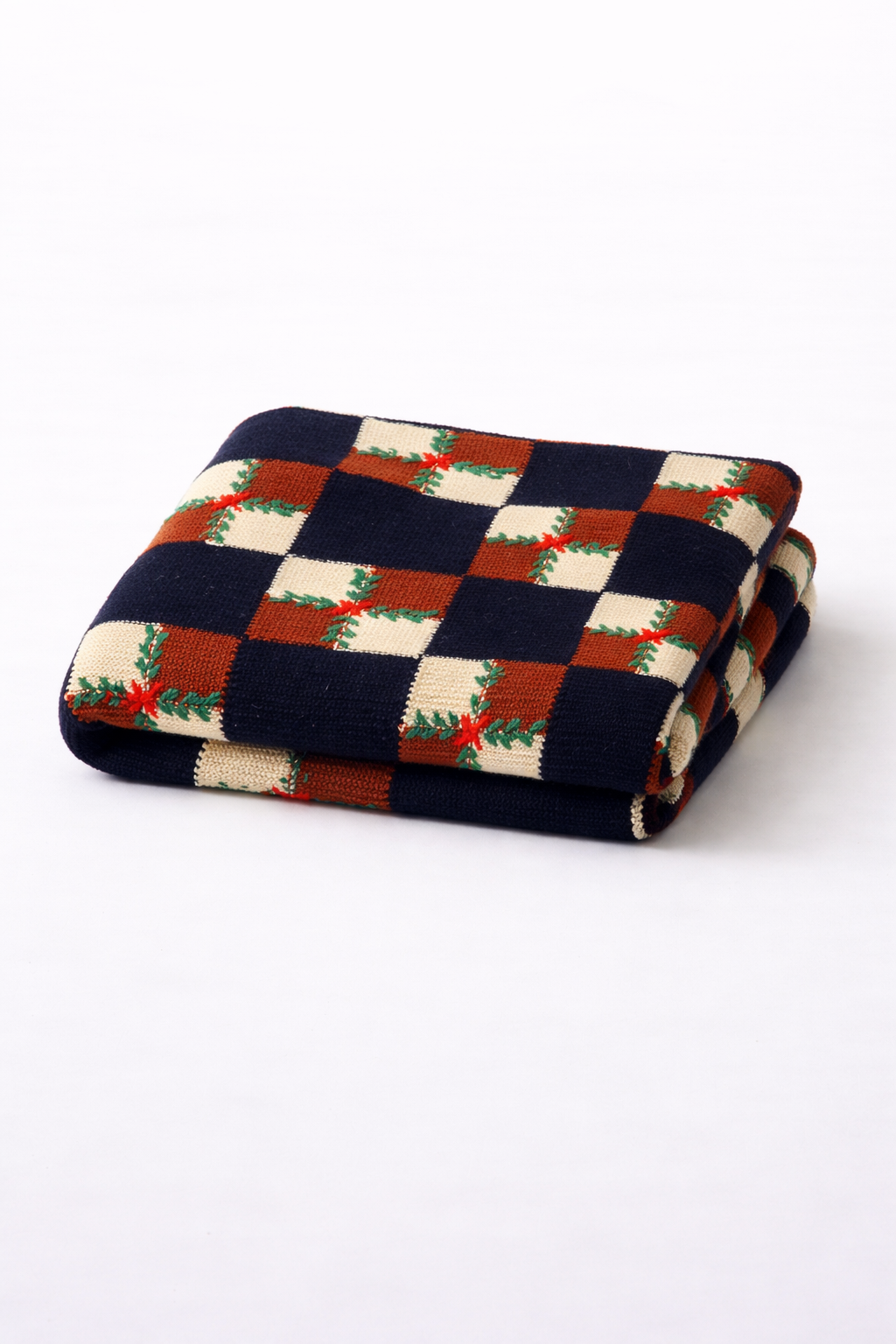 The Basket Patchwork Cashmere Blanket