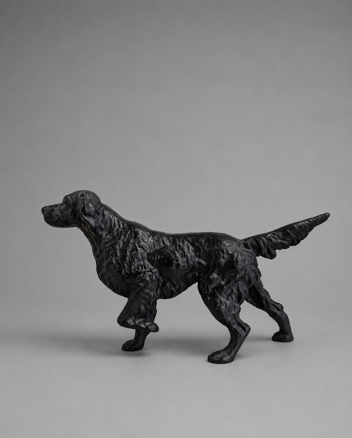 Vintage Cast Iron Setter Door Stop
