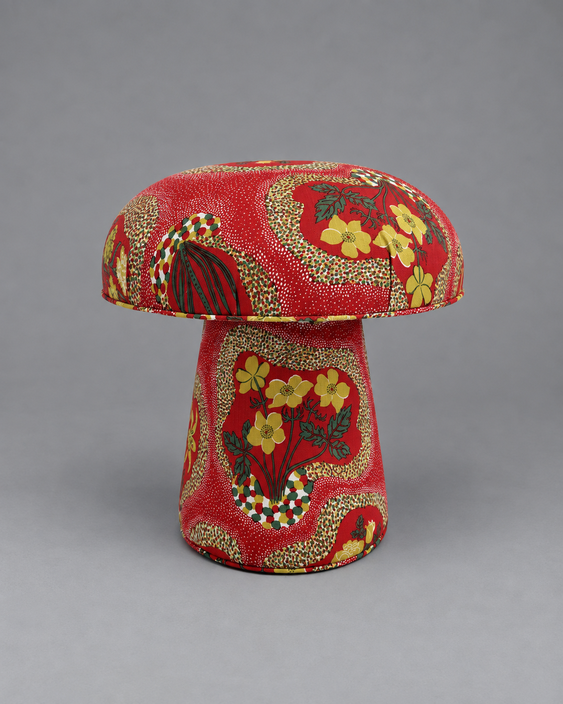 The Forsyth Mushroom Pouf in Josef Frank for Svenskt Tenn Catleya