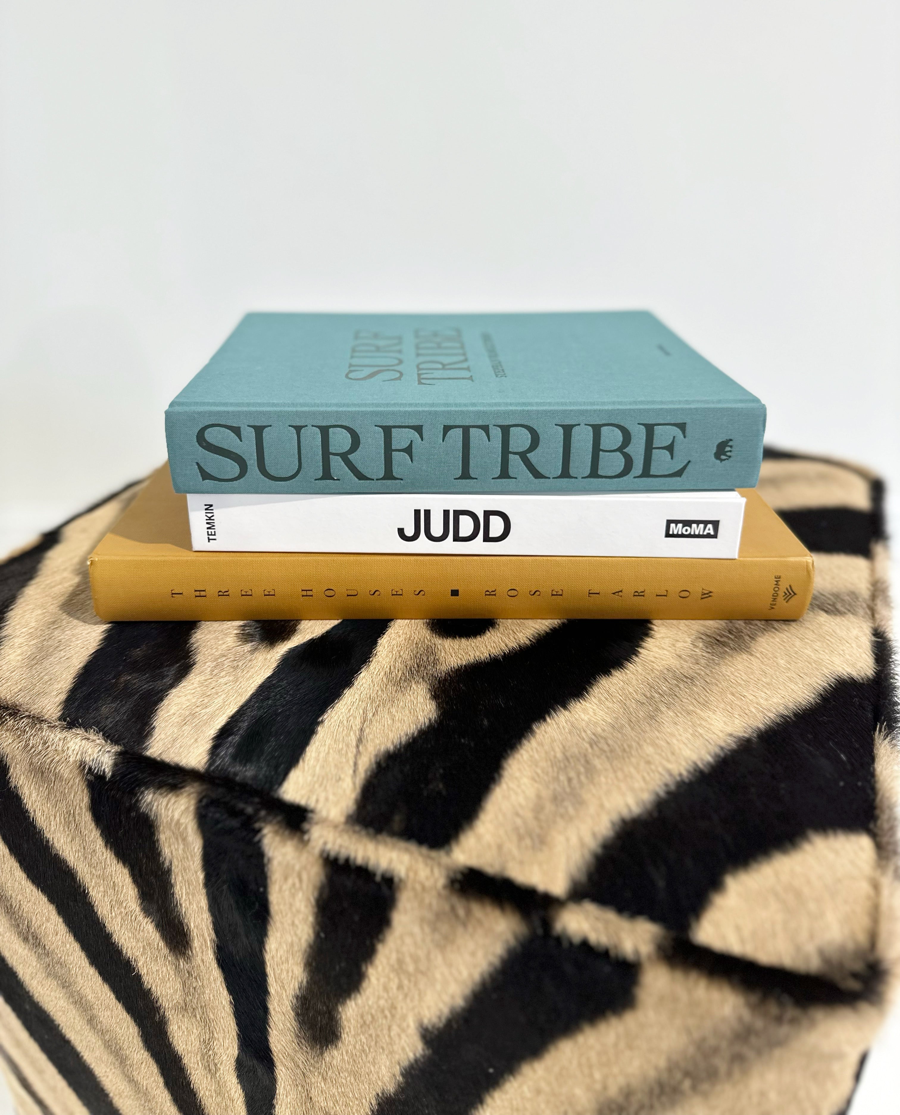 The Forsyth Cube Ottoman in Zebra