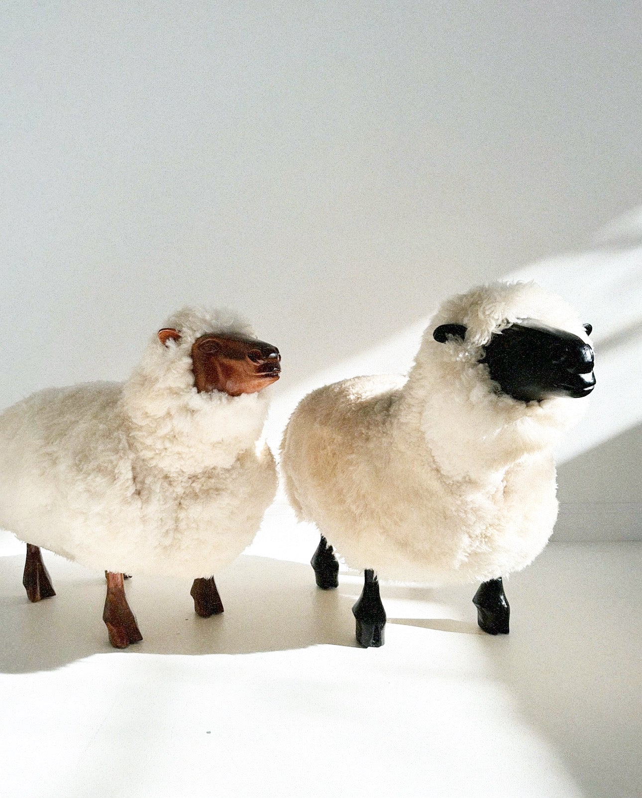 Sheep Sculptures in the Manner of LaLanne