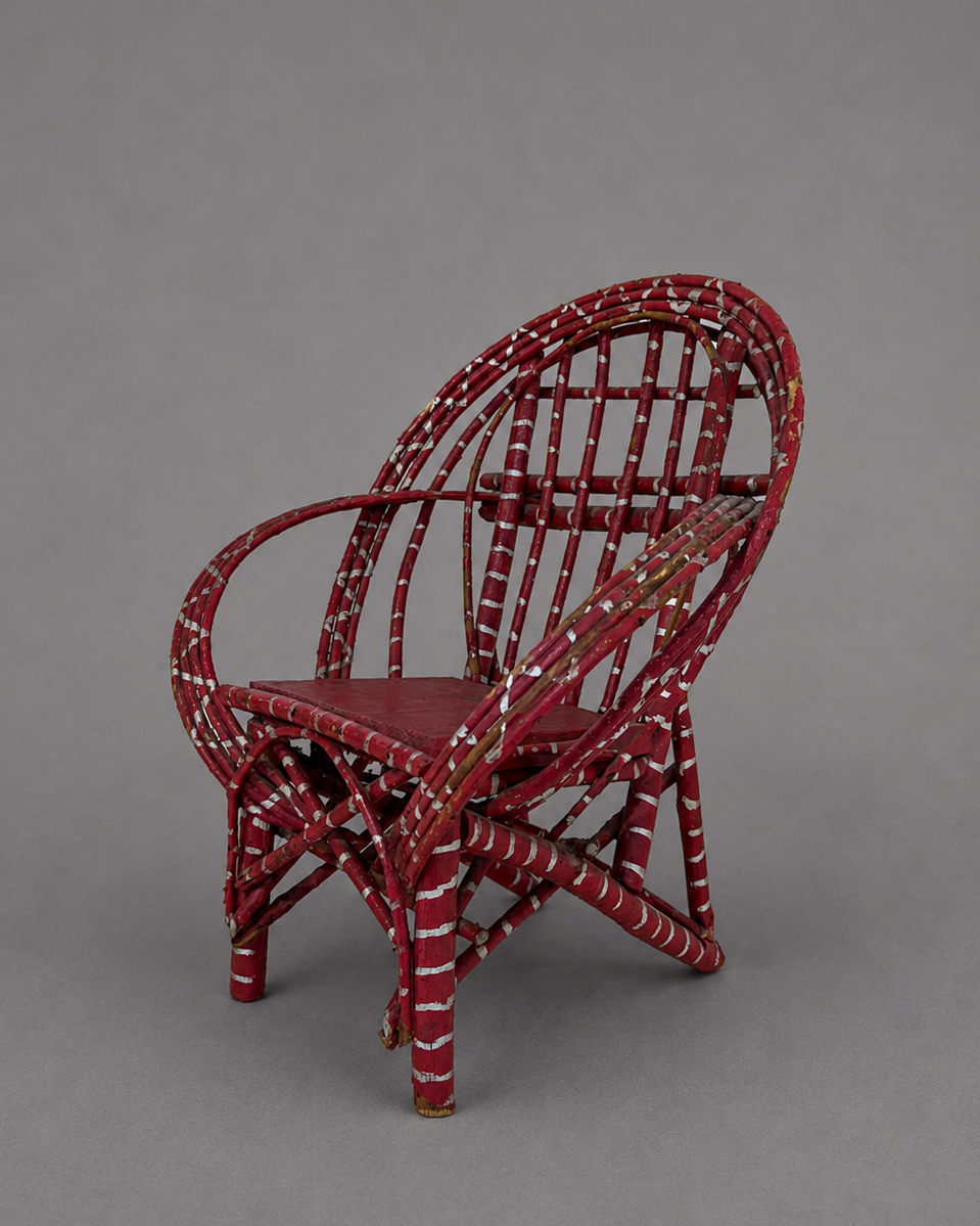 Small Folk Art Child's Chair