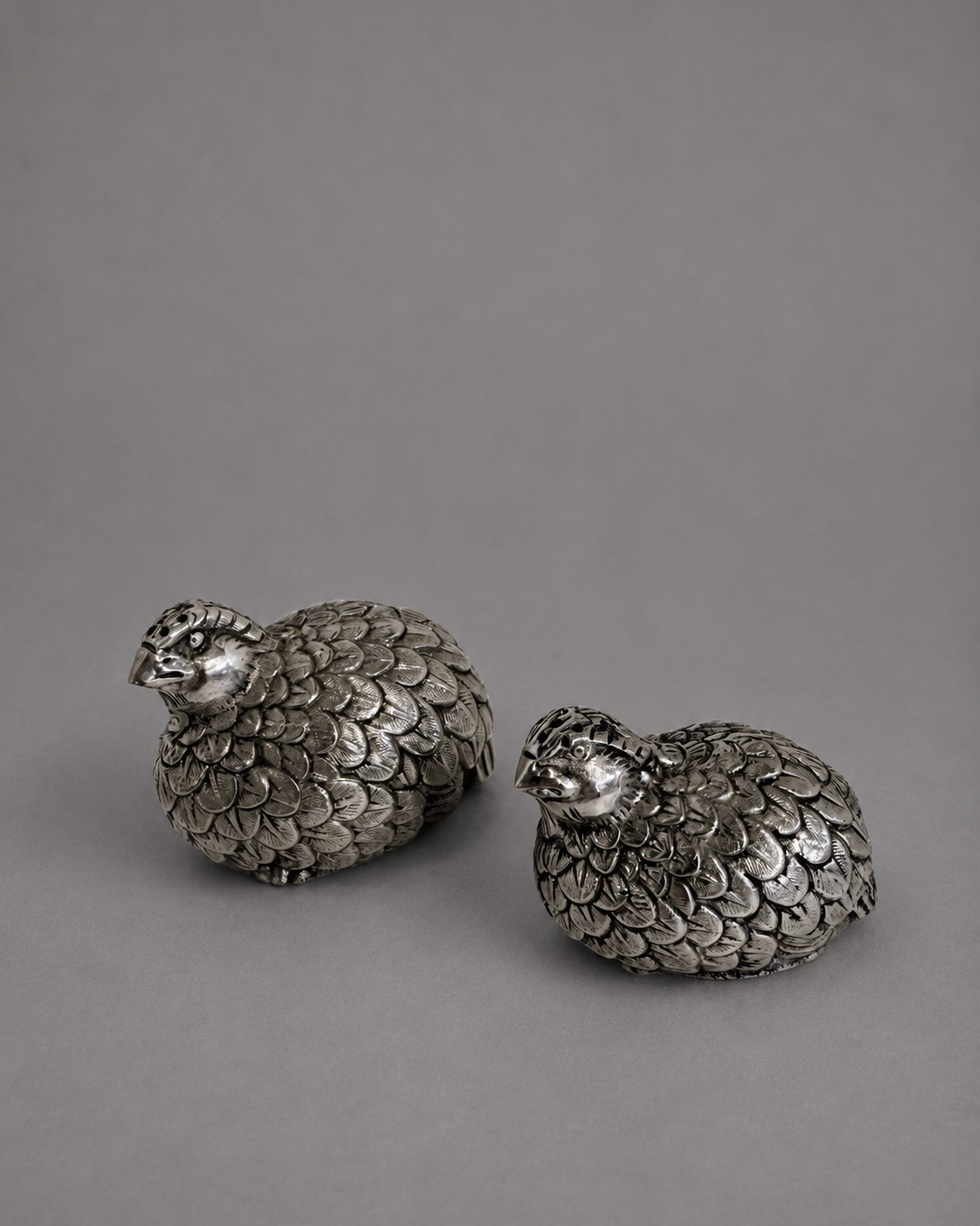 Vintage Gucci Quail Salt and Pepper Shakers