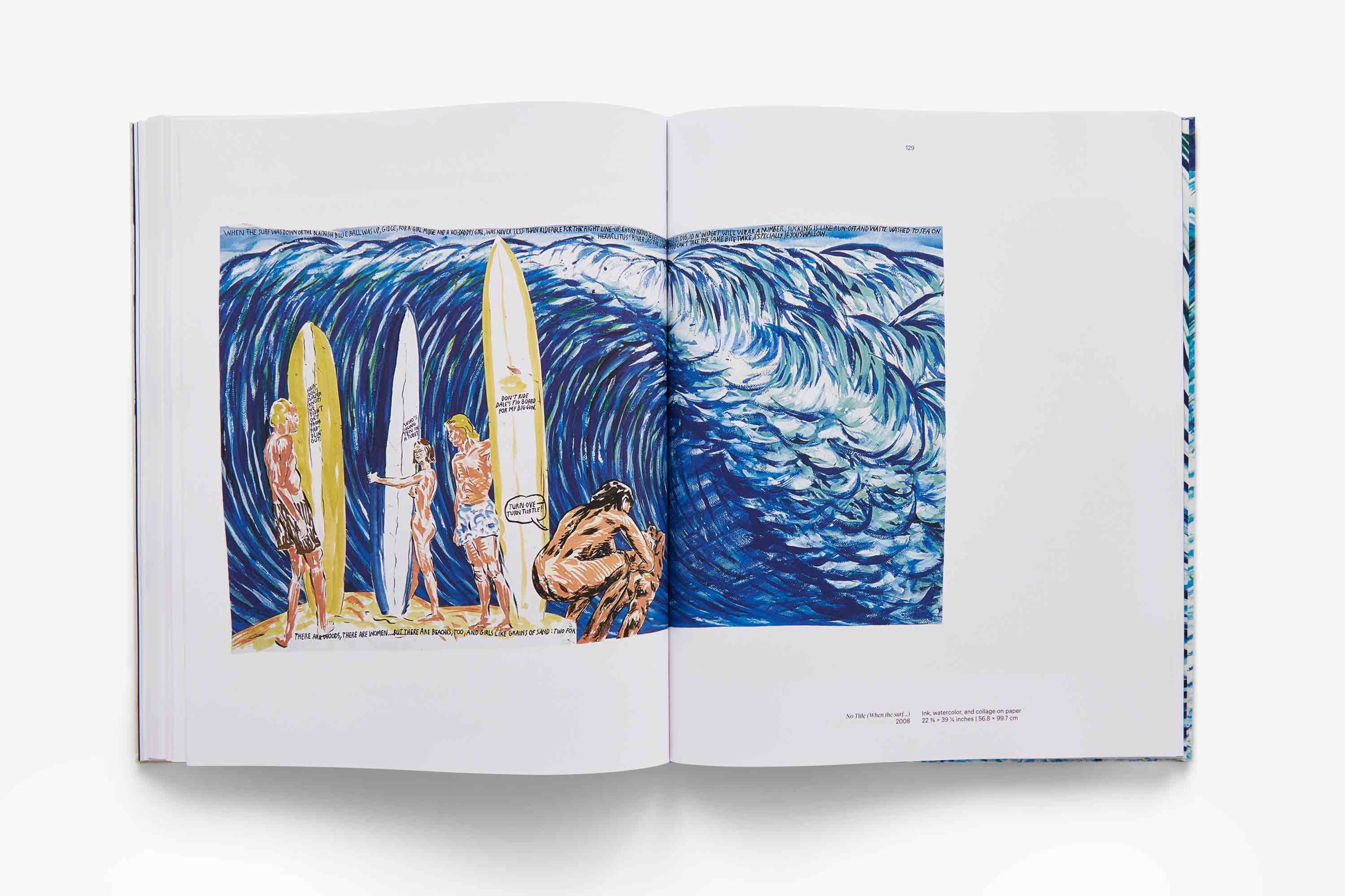 Point Break: Raymond Pettibon, Surfers and Waves