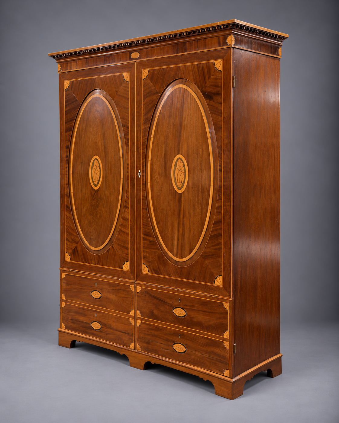 Early 20th c. Edwardian Wardrobe