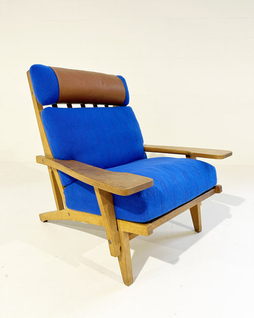 Model GE 375 Paddle Chair in Saved NY Cashmere