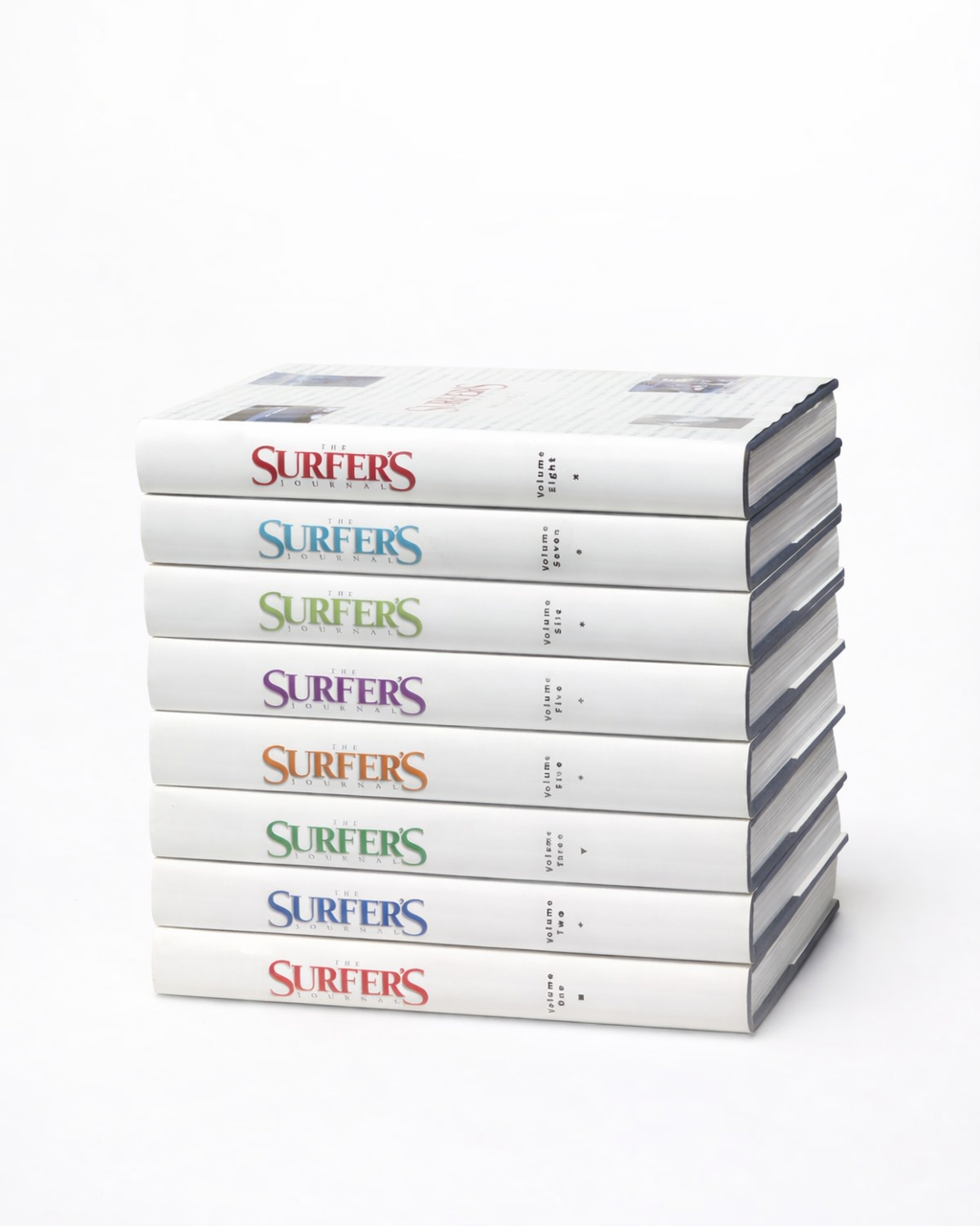 The Surfer's Journal: Volumes 1-8, Hardbound Set