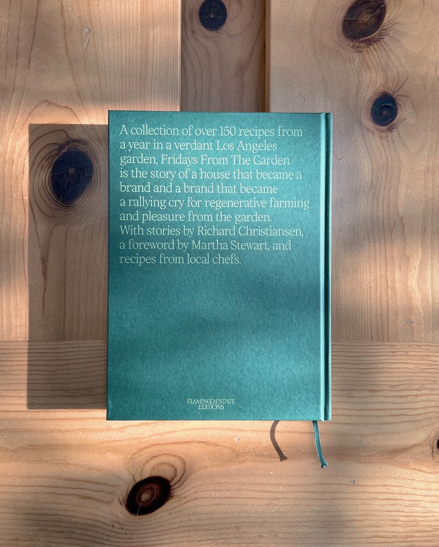 Fridays from the Garden Cookbook