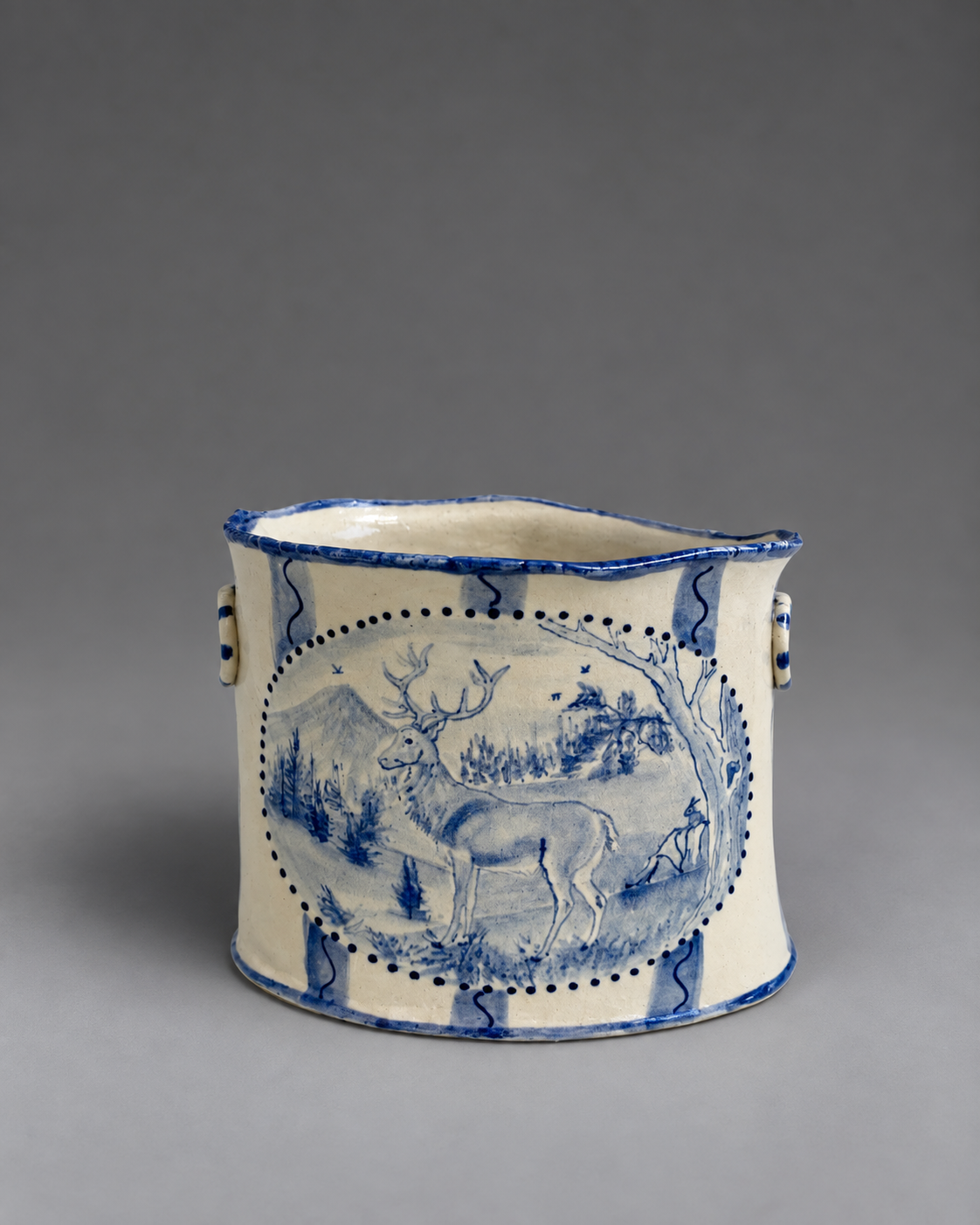 Stag Vase