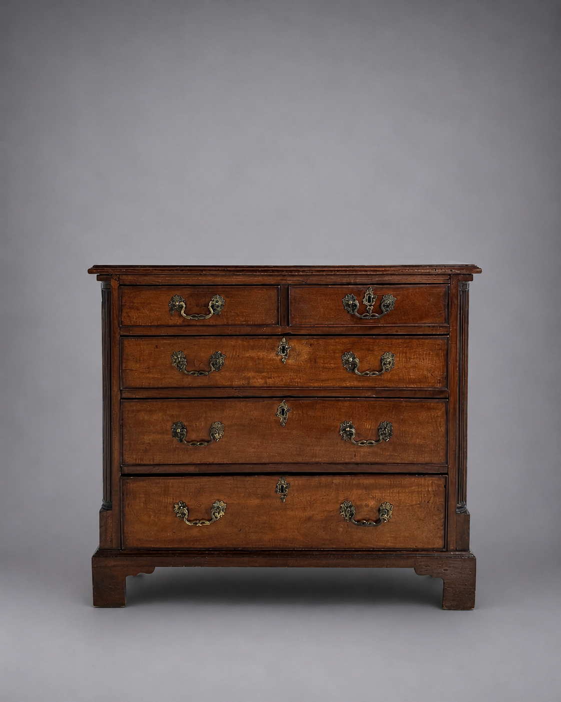 c. 1870 Georgian Period Mahogany Chest