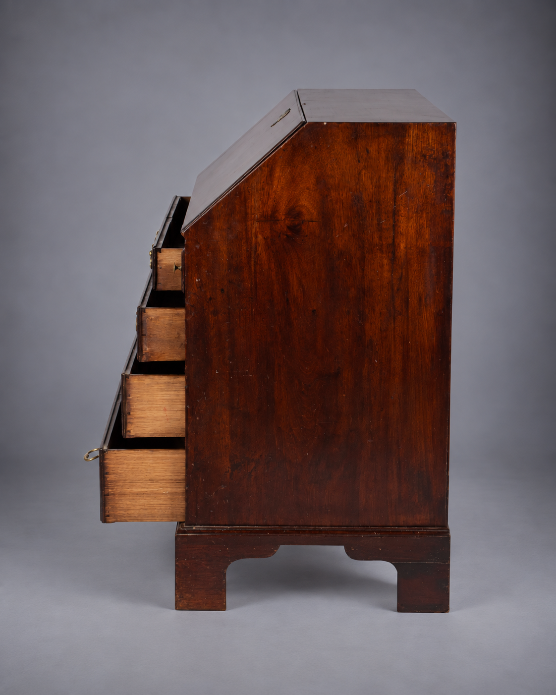 c. 1770s English Chippendale Slant Front Desk