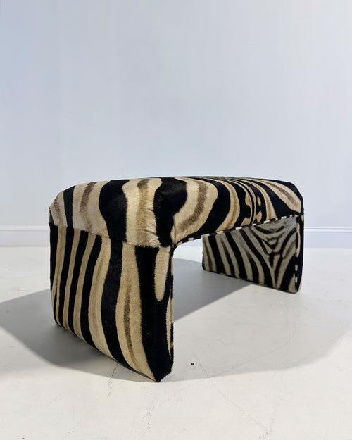 The Forsyth Waterfall Bench in Zebra