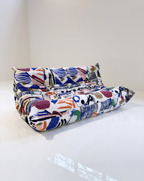 50th Anniversary Togo Sofa in Pierre Frey La Toile du