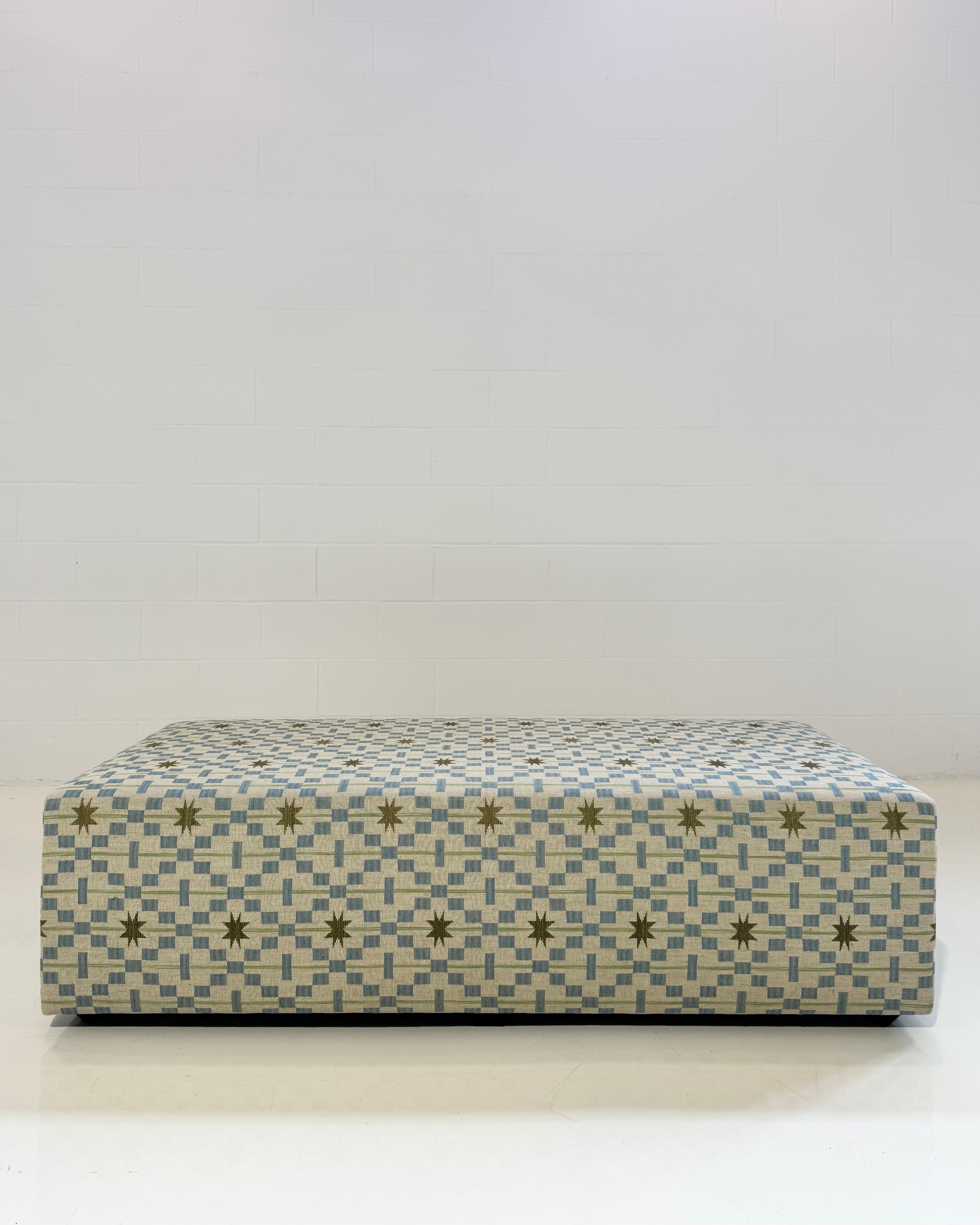 The Forsyth Ottoman in Studio Ashby Afua