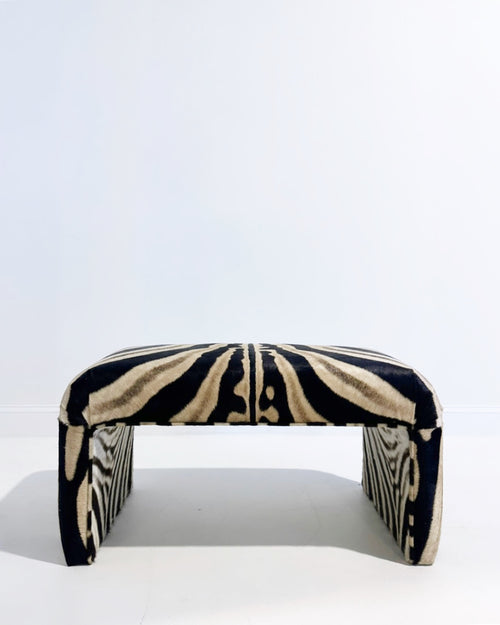 The Forsyth Waterfall Bench in Zebra