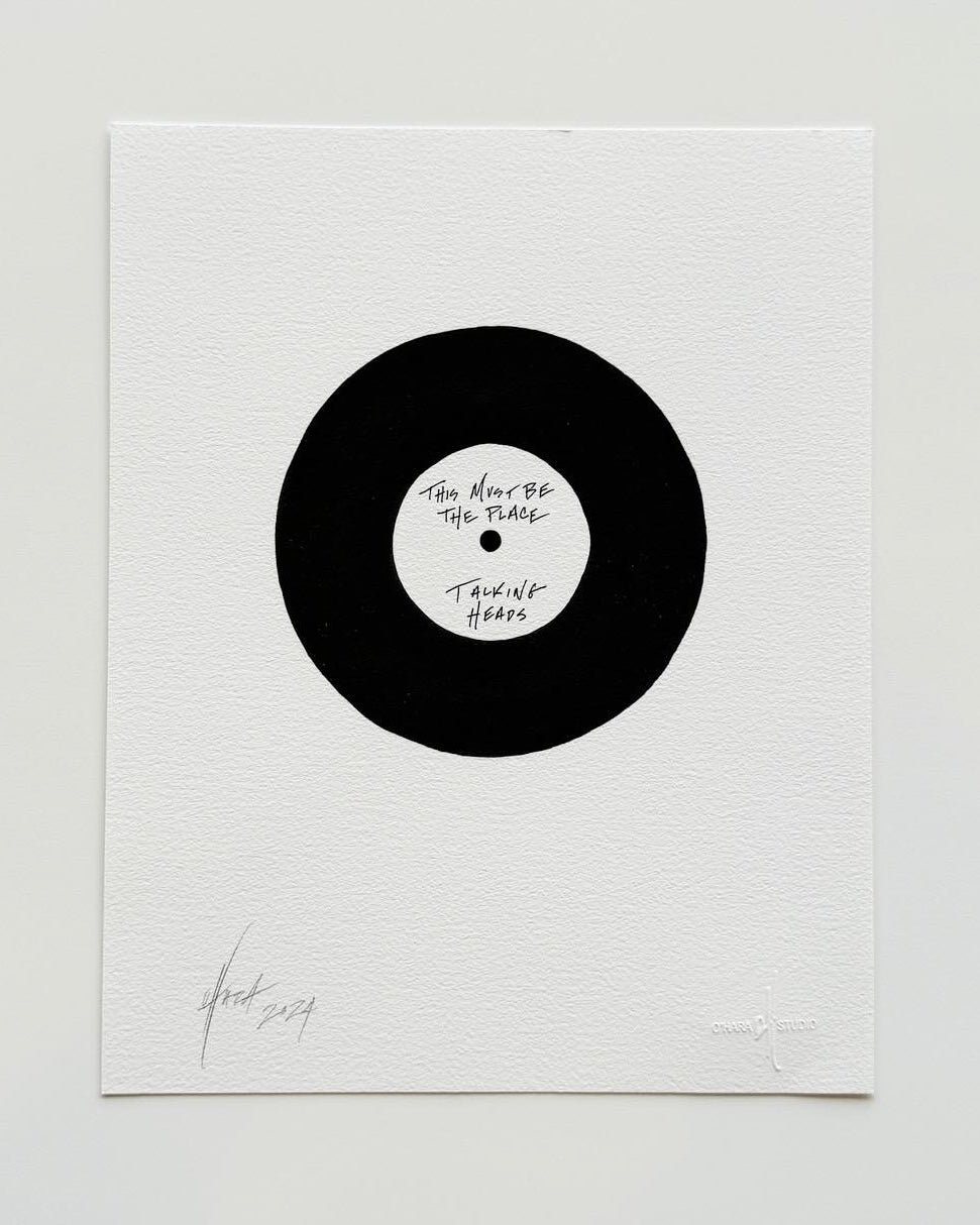 The Vinyl on Paper