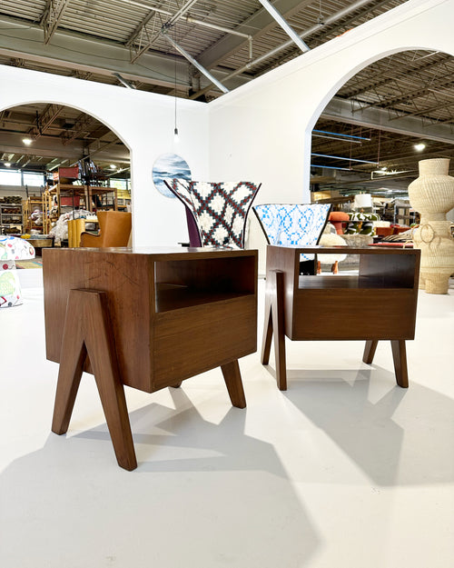 Nightstands from Chandigarh, pair