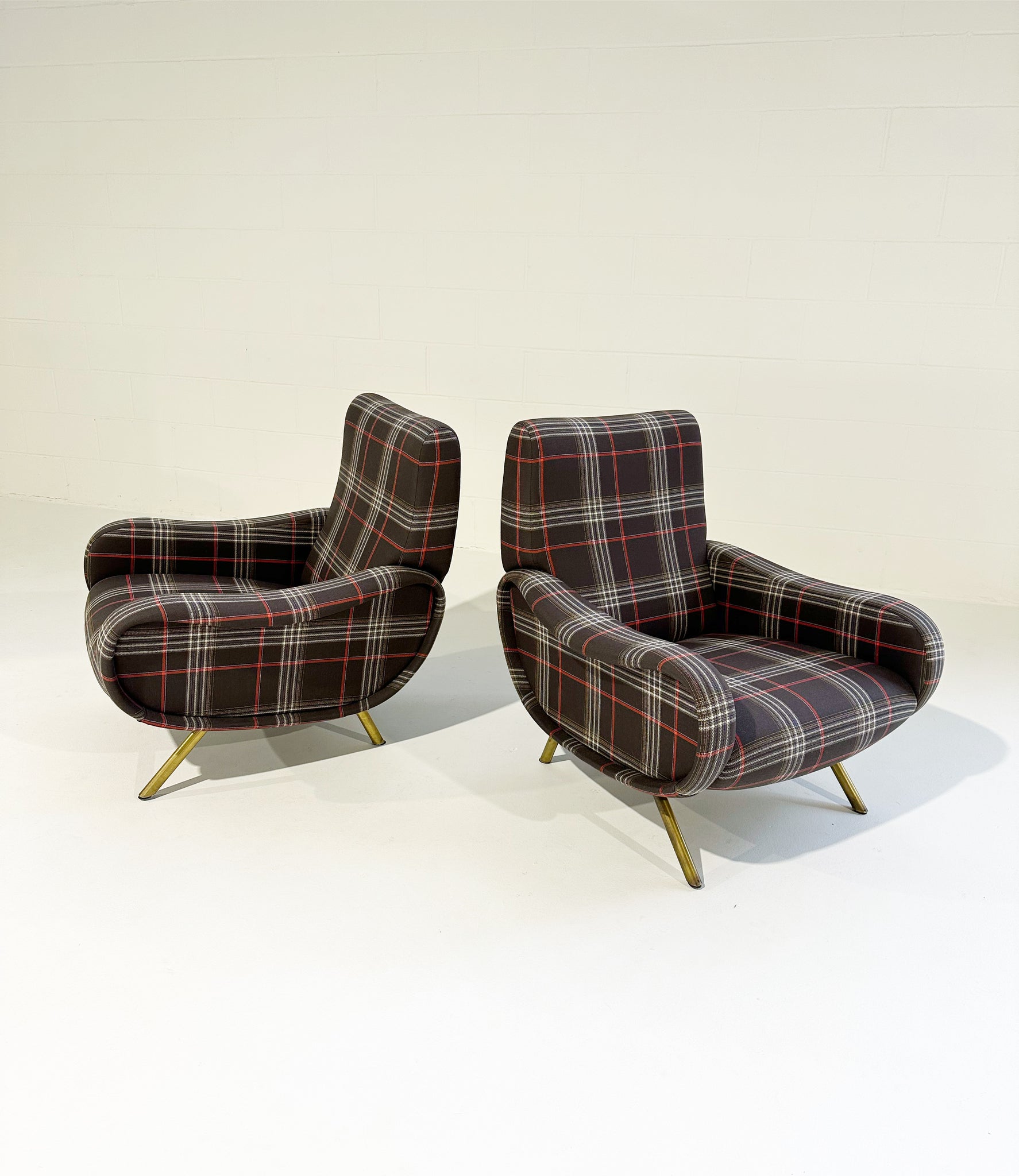 Lady Lounge Chairs, Pair