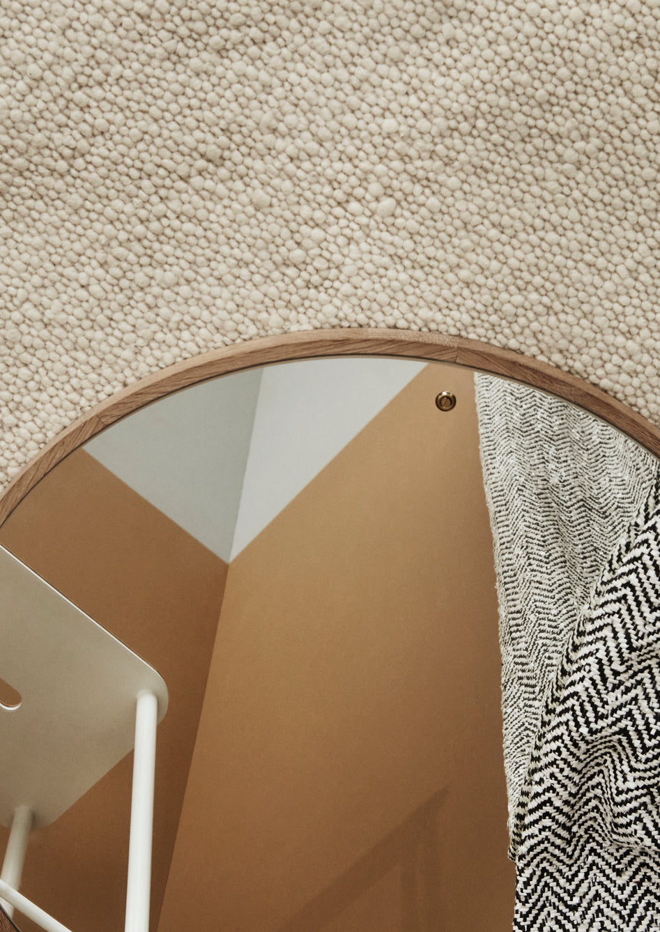 CM-1 Circle Mirror | Natural Oak | Small