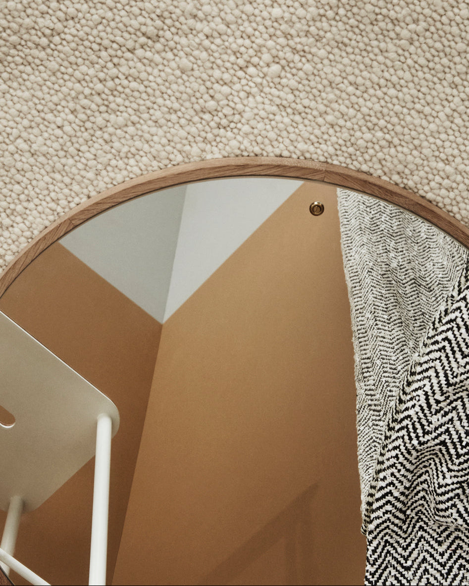 CM-1 Circle Mirror | Natural Oak | Medium