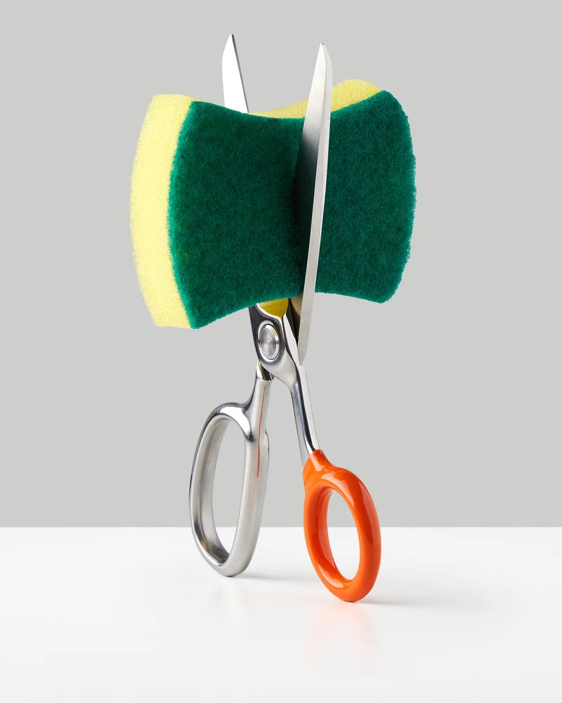 Chroma Scissors | Stainless Steel + Orange